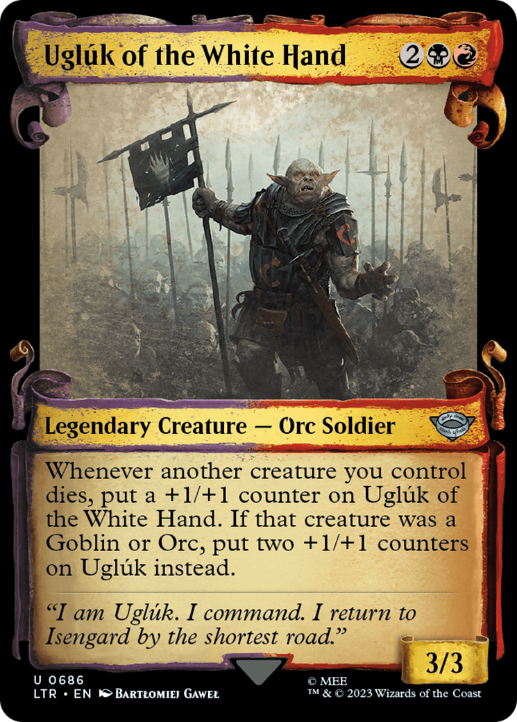 Ugluk of the White Hand [The Lord of the Rings: Tales of Middle-Earth Showcase Scrolls] | GrognardGamesBatavia