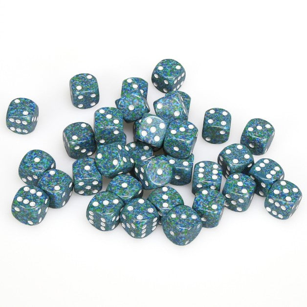 CHX25916 Speckled Sea 36 D6 set | GrognardGamesBatavia