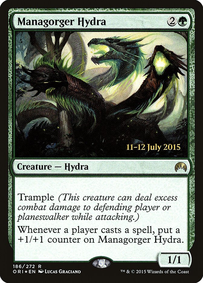 Managorger Hydra [Magic Origins Prerelease Promos] | GrognardGamesBatavia