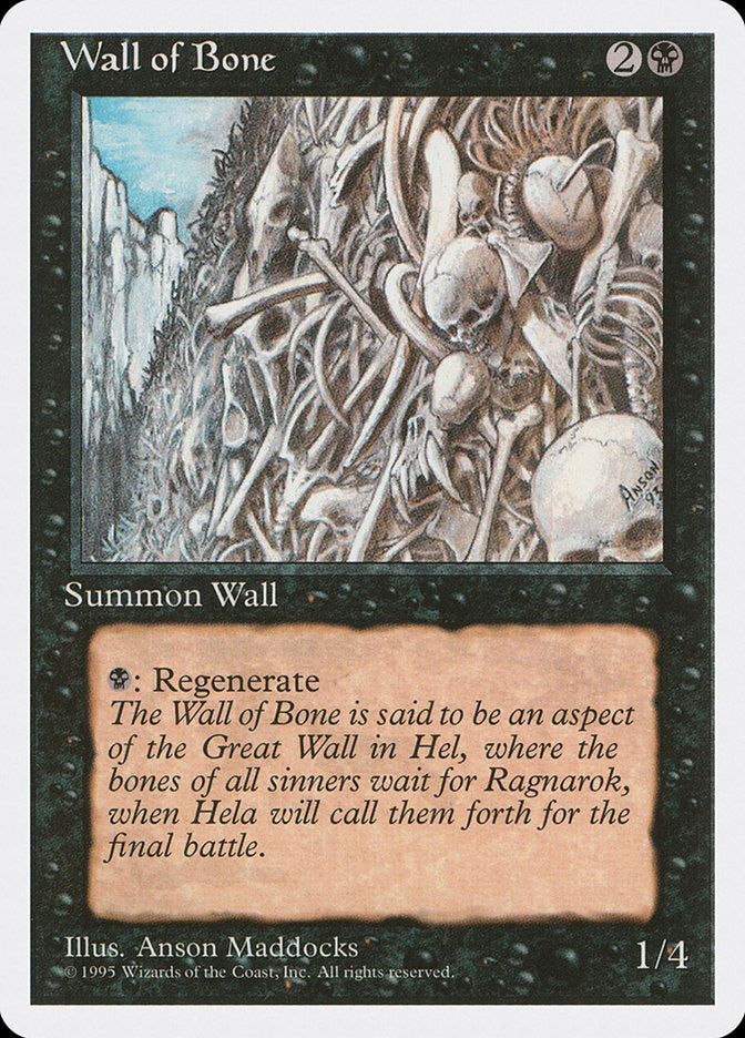 Wall of Bone [Fourth Edition] | GrognardGamesBatavia