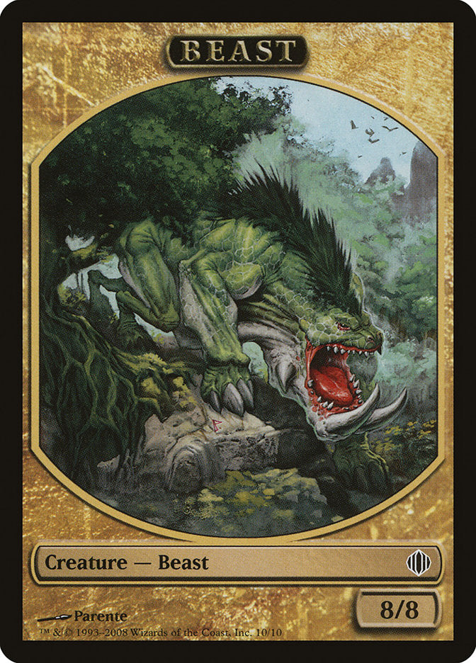 Beast Token [Shards of Alara Tokens] | GrognardGamesBatavia