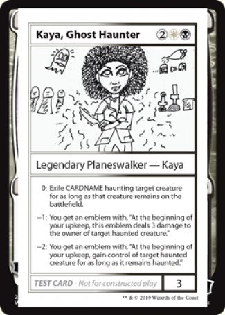 Kaya, Ghost Haunter (2021 Edition) [Mystery Booster Playtest Cards] | GrognardGamesBatavia