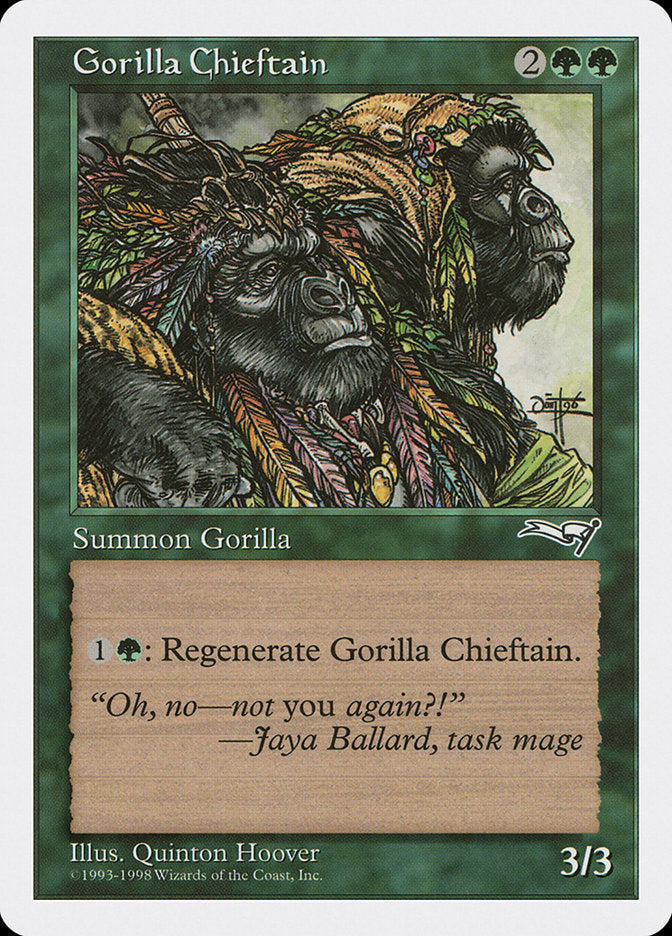 Gorilla Chieftain [Anthologies] | GrognardGamesBatavia