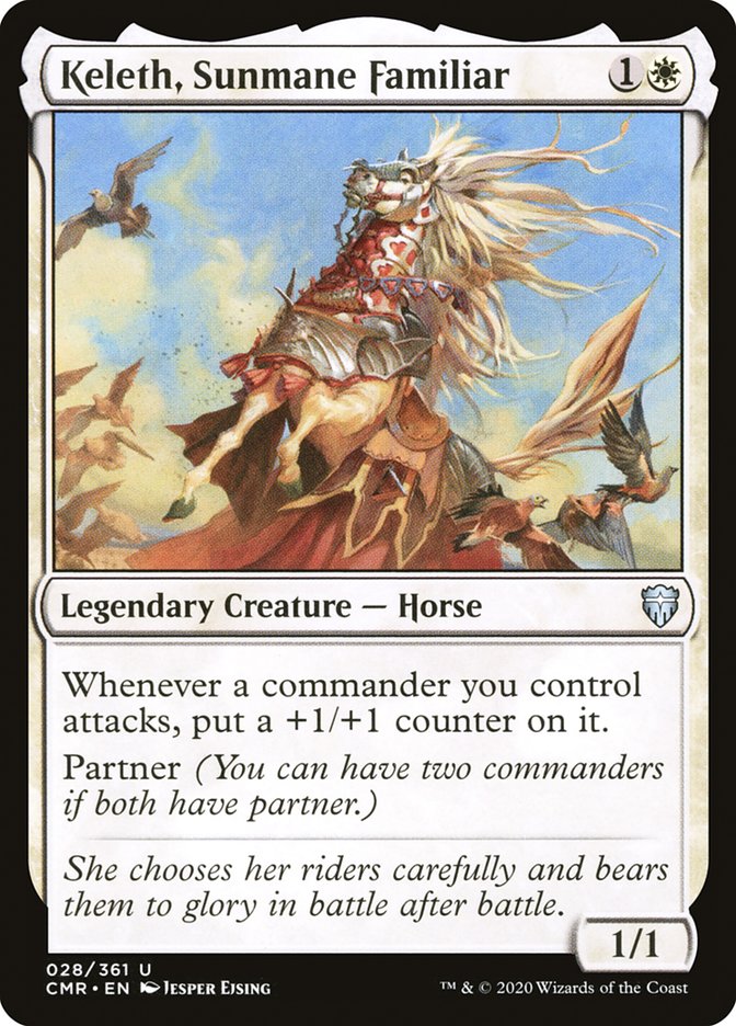 Keleth, Sunmane Familiar [Commander Legends] | GrognardGamesBatavia