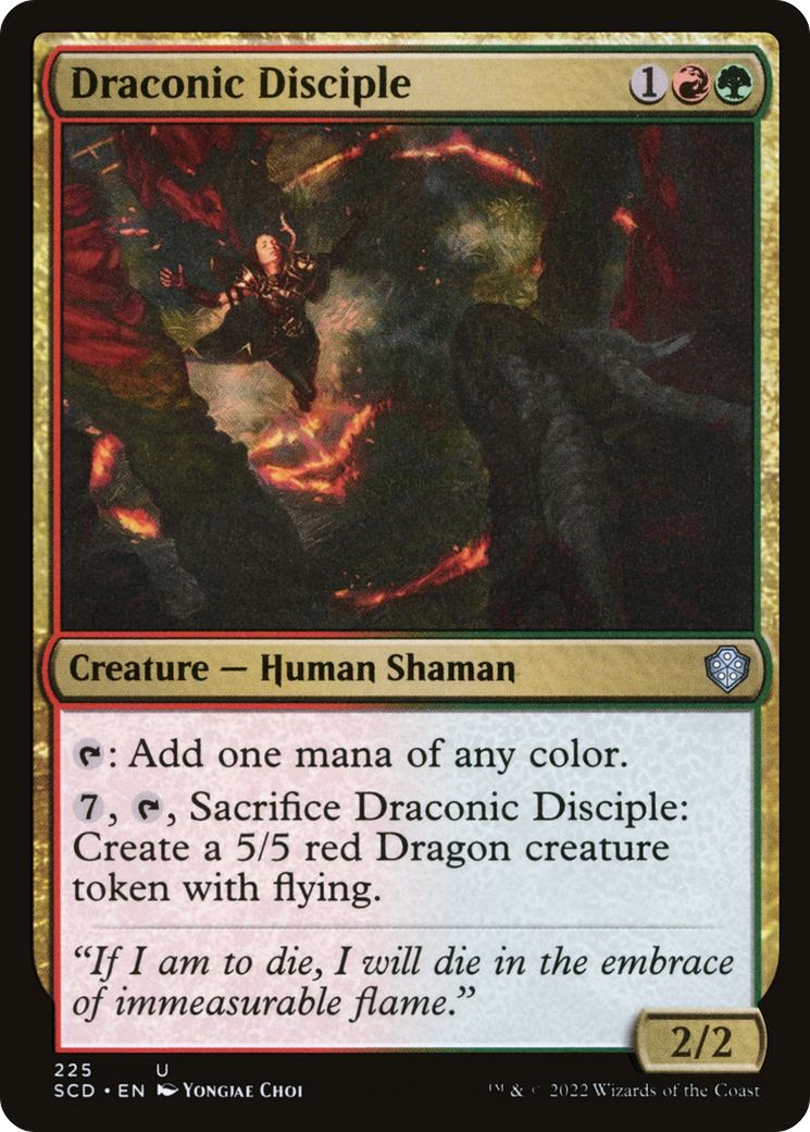 Draconic Disciple [Starter Commander Decks] | GrognardGamesBatavia