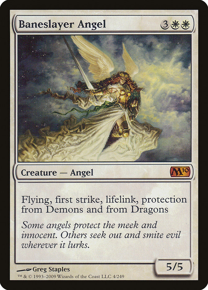 Baneslayer Angel [Magic 2010] | GrognardGamesBatavia