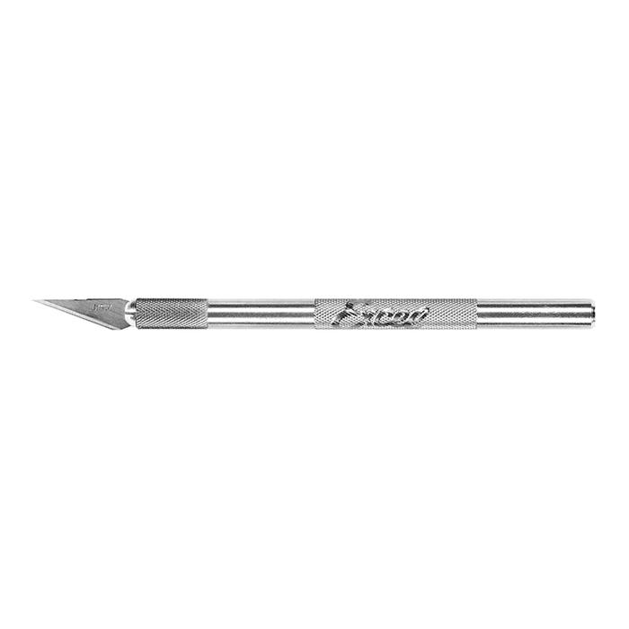 Excel Aluminum Handle #1 Knife w/5 Assorted Blades & Cap | GrognardGamesBatavia