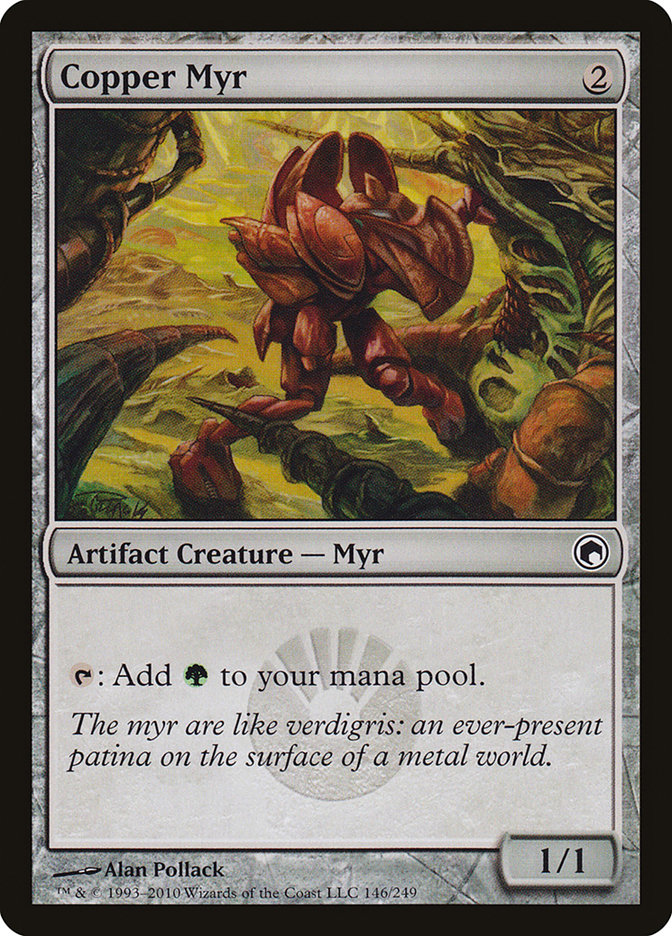 Copper Myr [Scars of Mirrodin] | GrognardGamesBatavia