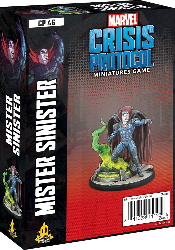 CP 46 Marvel Crisis Protocol: Mister Sinister | GrognardGamesBatavia