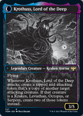 Runo Stromkirk // Krothuss, Lord of the Deep (Showcase Eternal Night) [Innistrad: Crimson Vow] | GrognardGamesBatavia