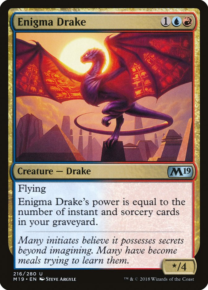 Enigma Drake [Core Set 2019] | GrognardGamesBatavia