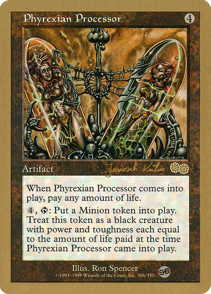 Phyrexian Processor (Janosch Kuhn) (SB) [World Championship Decks 2000] | GrognardGamesBatavia