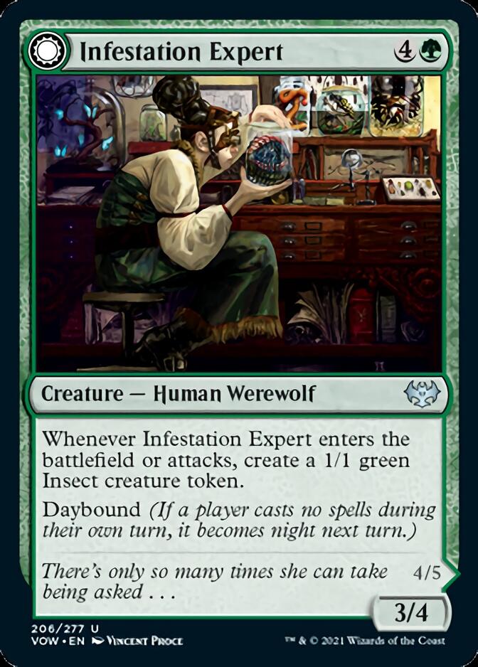 Infestation Expert // Infested Werewolf [Innistrad: Crimson Vow] | GrognardGamesBatavia