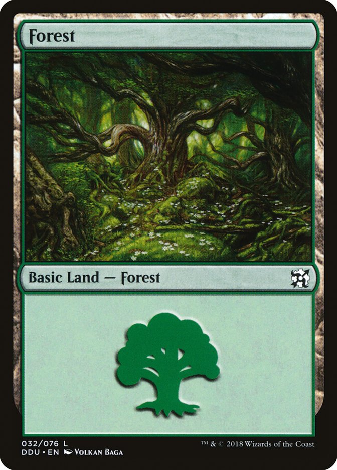 Forest (32) [Duel Decks: Elves vs. Inventors] | GrognardGamesBatavia