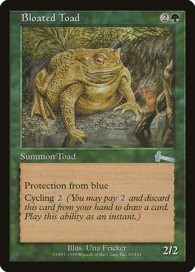 Bloated Toad [Urza's Legacy] | GrognardGamesBatavia
