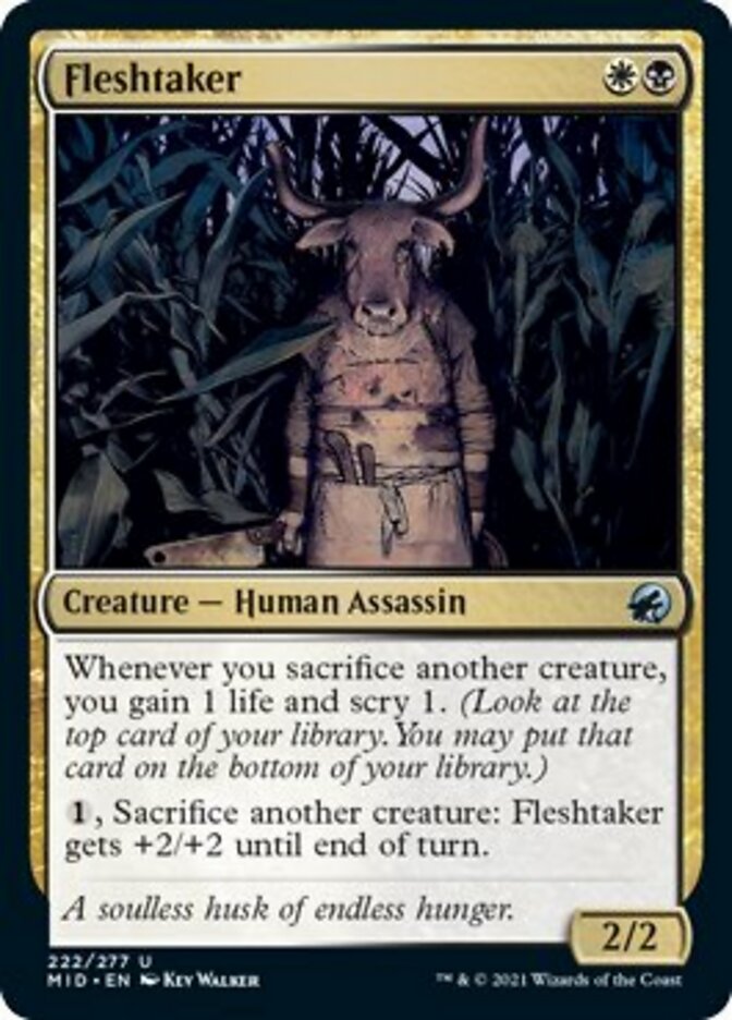 Fleshtaker [Innistrad: Midnight Hunt] | GrognardGamesBatavia