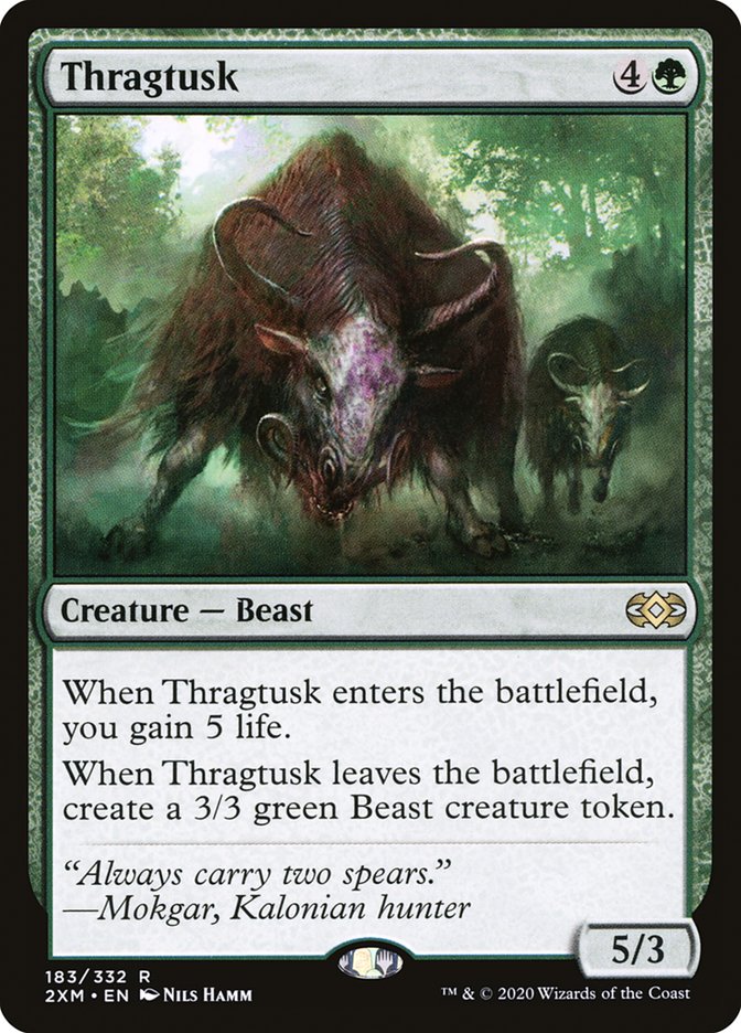 Thragtusk [Double Masters] | GrognardGamesBatavia