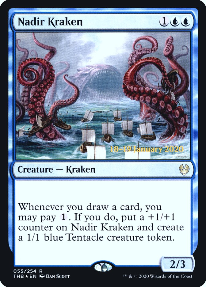 Nadir Kraken [Theros Beyond Death Prerelease Promos] | GrognardGamesBatavia