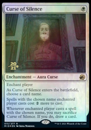 Curse of Silence [Innistrad: Midnight Hunt Prerelease Promos] | GrognardGamesBatavia