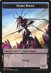 Faerie Rogue // Thopter Double-Sided Token [Zendikar Rising Commander Tokens] | GrognardGamesBatavia