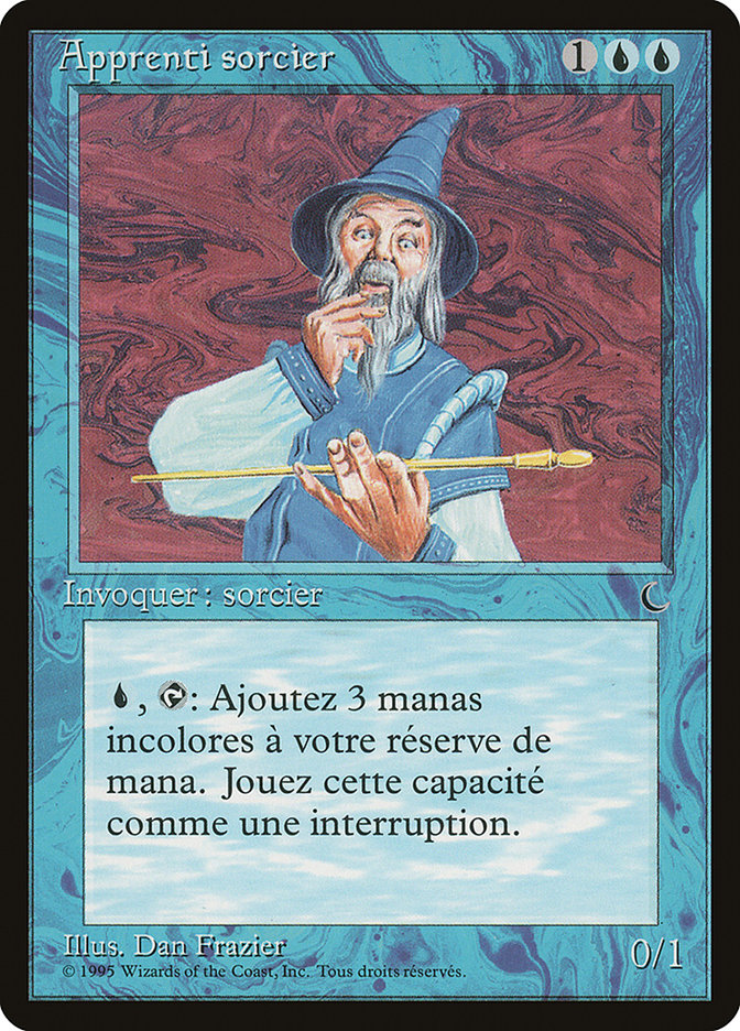 Apprentice Wizard (French) - "Apprenti sorcier" [Renaissance] | GrognardGamesBatavia