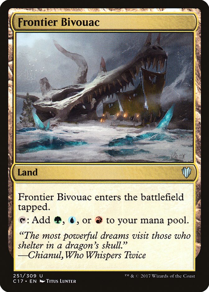 Frontier Bivouac [Commander 2017] | GrognardGamesBatavia