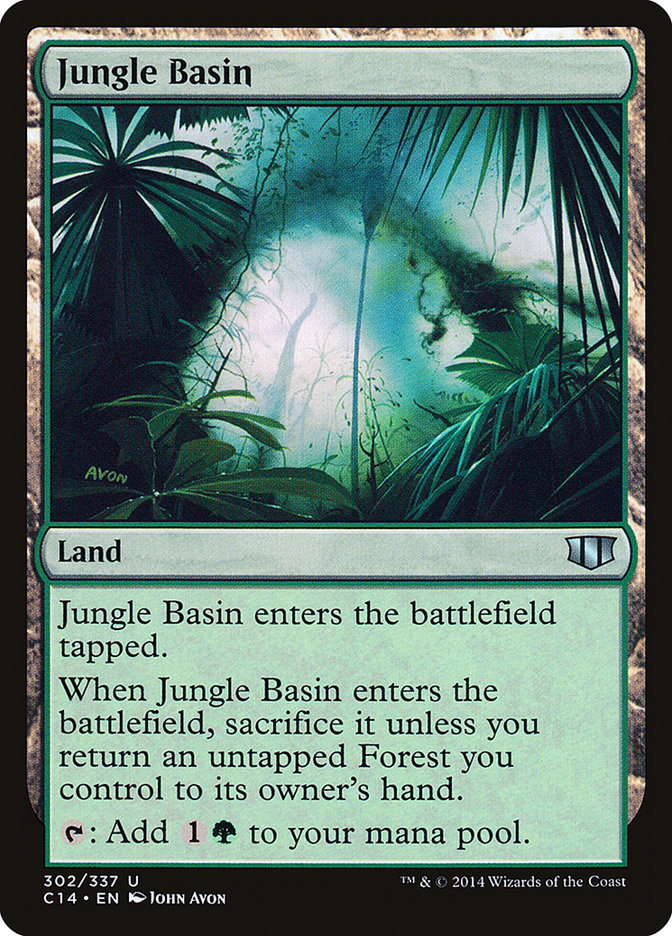 Jungle Basin [Commander 2014] | GrognardGamesBatavia