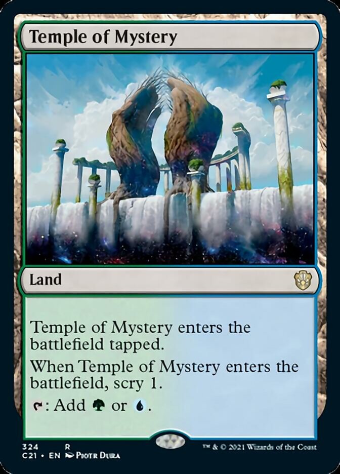 Temple of Mystery [Commander 2021] | GrognardGamesBatavia