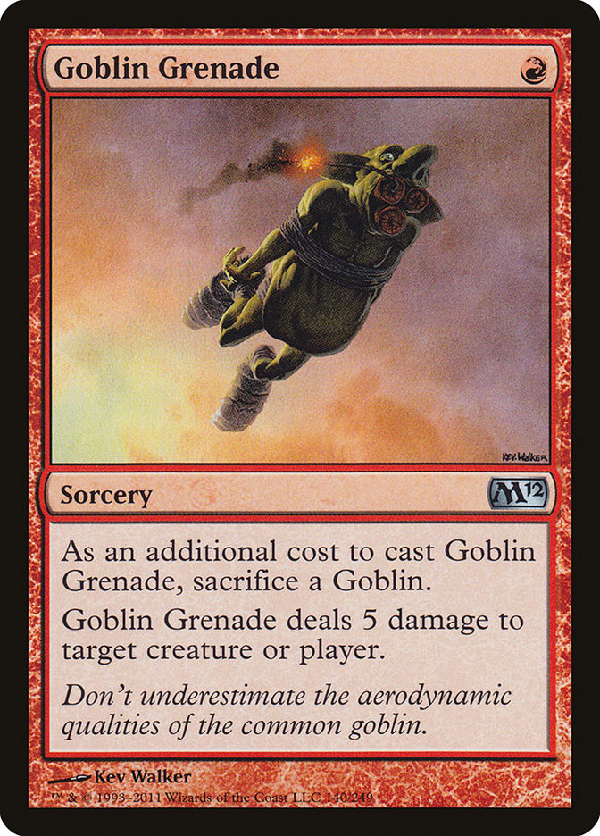 Goblin Grenade [Magic 2012] | GrognardGamesBatavia