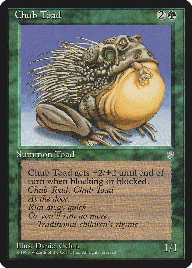 Chub Toad [Ice Age] | GrognardGamesBatavia