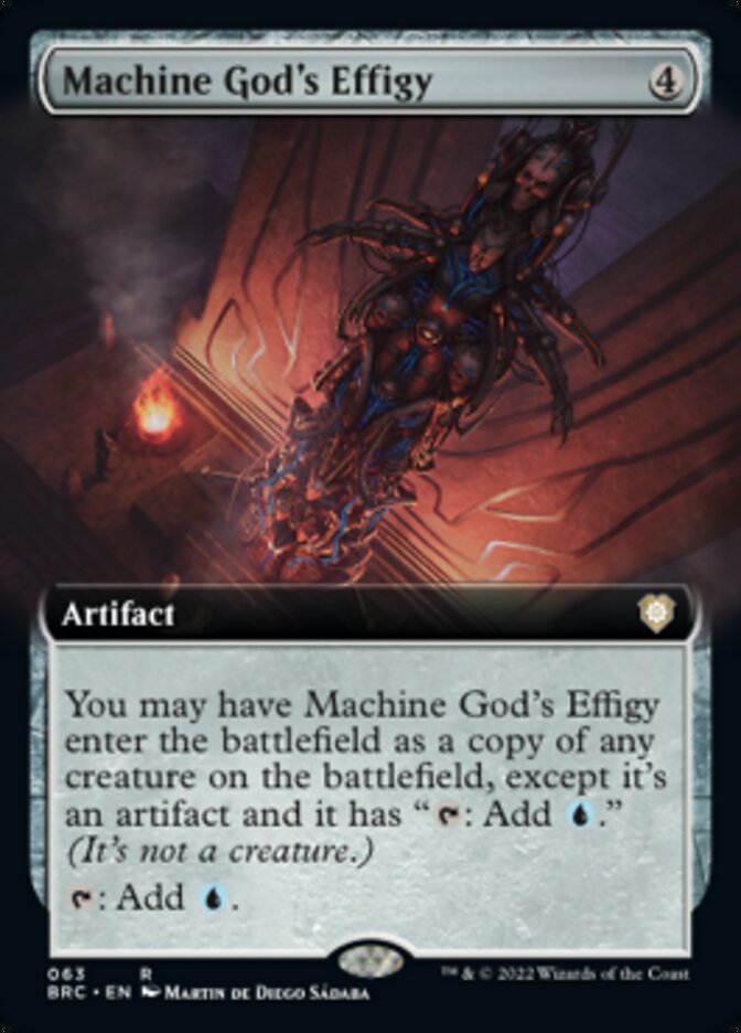 Machine God's Effigy (Extended Art) [The Brothers' War Commander] | GrognardGamesBatavia