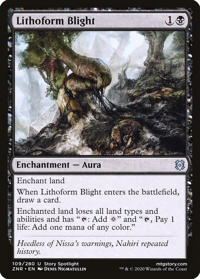 Lithoform Blight [Zendikar Rising] | GrognardGamesBatavia