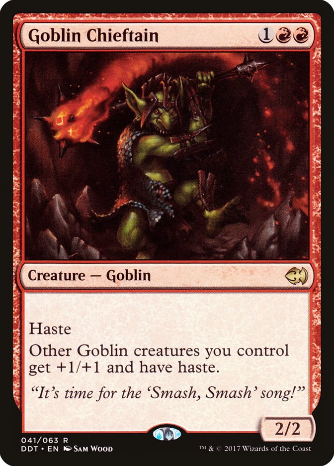 Goblin Chieftain [Duel Decks: Merfolk vs. Goblins] | GrognardGamesBatavia