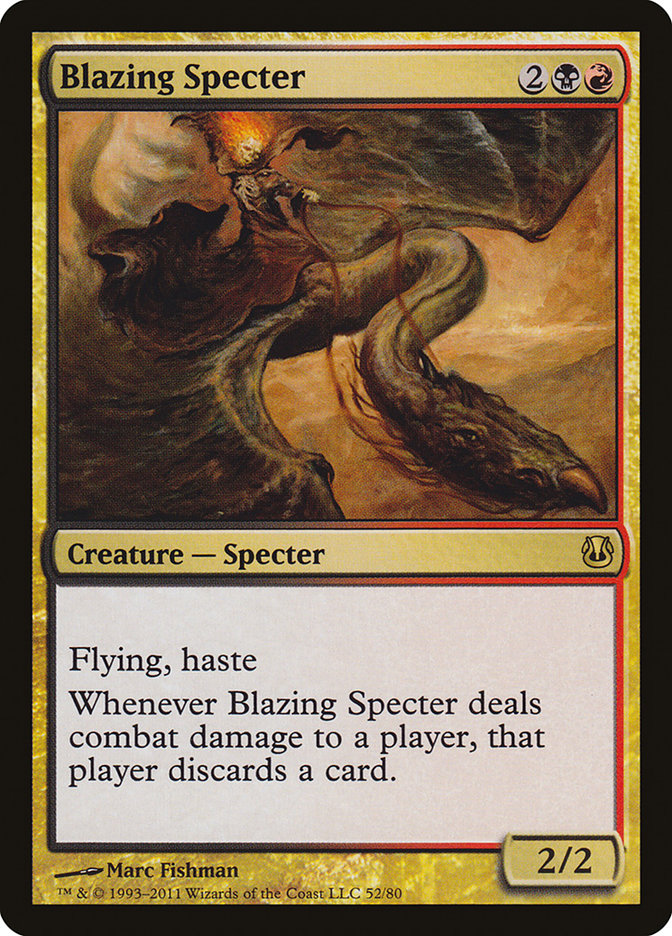 Blazing Specter [Duel Decks: Ajani vs. Nicol Bolas] | GrognardGamesBatavia