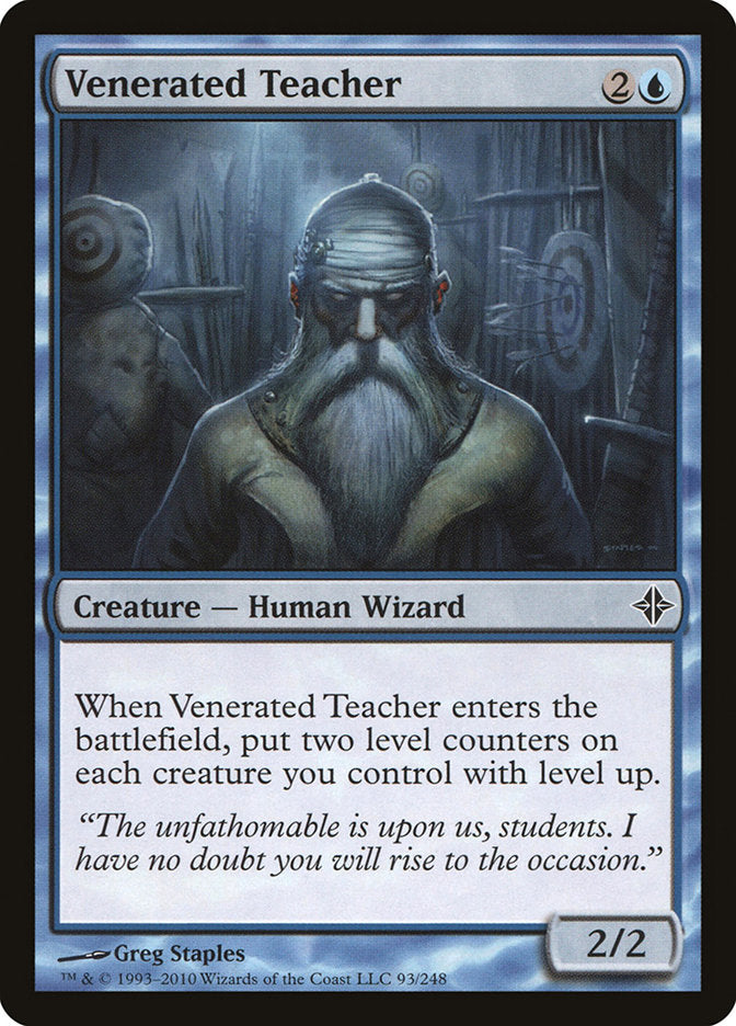 Venerated Teacher [Rise of the Eldrazi] | GrognardGamesBatavia