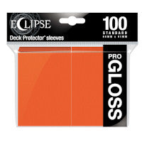 Eclipse Sleeves GLOSS Pumpkin Orange | GrognardGamesBatavia