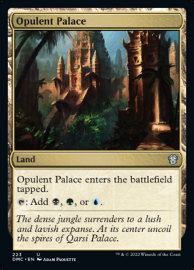 Opulent Palace [Dominaria United Commander] | GrognardGamesBatavia