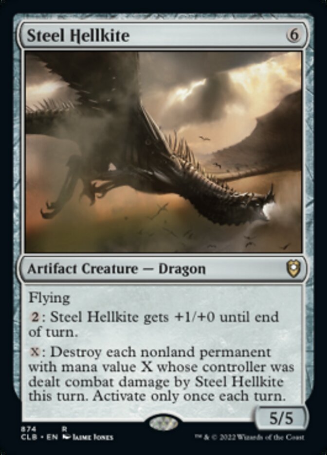 Steel Hellkite [Commander Legends: Battle for Baldur's Gate] | GrognardGamesBatavia