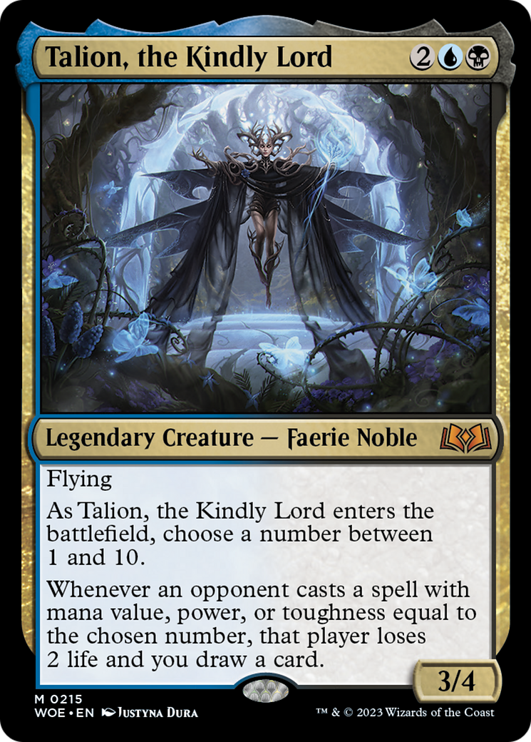 Talion, the Kindly Lord [Wilds of Eldraine] | GrognardGamesBatavia