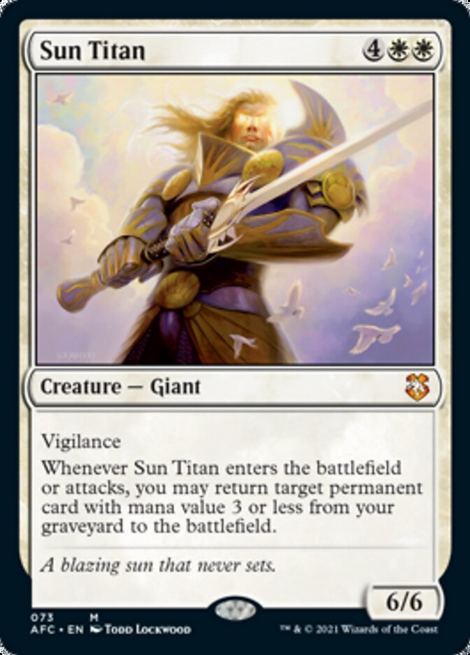 Sun Titan [Dungeons & Dragons: Adventures in the Forgotten Realms Commander] | GrognardGamesBatavia