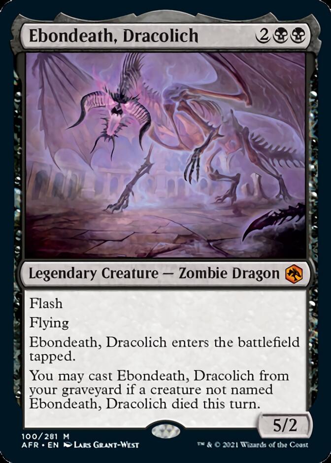 Ebondeath, Dracolich [Dungeons & Dragons: Adventures in the Forgotten Realms] | GrognardGamesBatavia