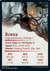 Roper Art Card [Dungeons & Dragons: Adventures in the Forgotten Realms Art Series] | GrognardGamesBatavia