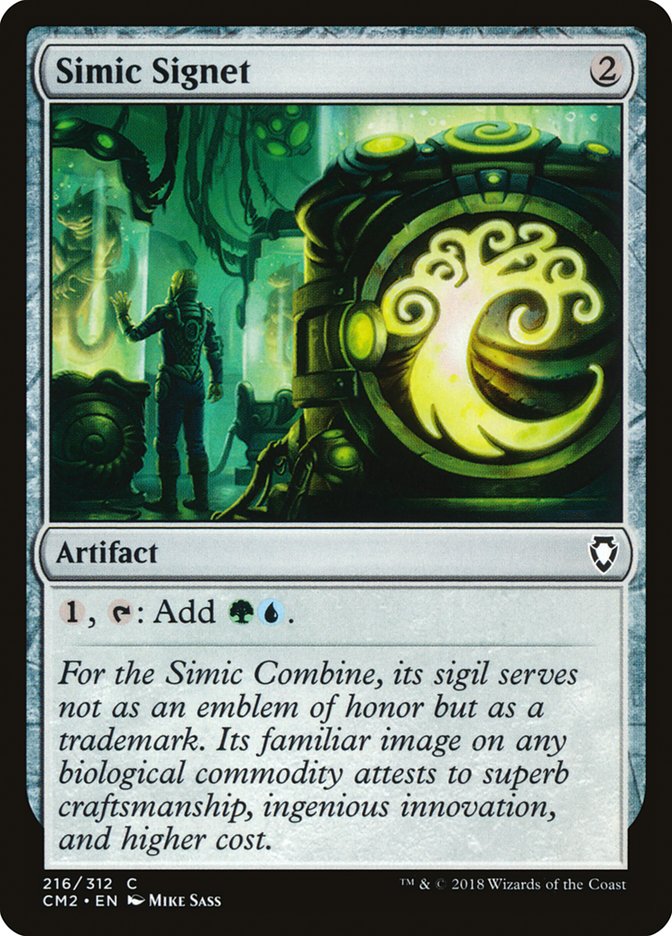 Simic Signet (216/312) [Commander Anthology Volume II] | GrognardGamesBatavia