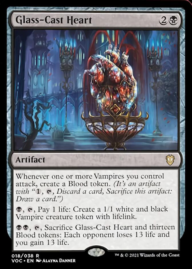 Glass-Cast Heart [Innistrad: Crimson Vow Commander] | GrognardGamesBatavia