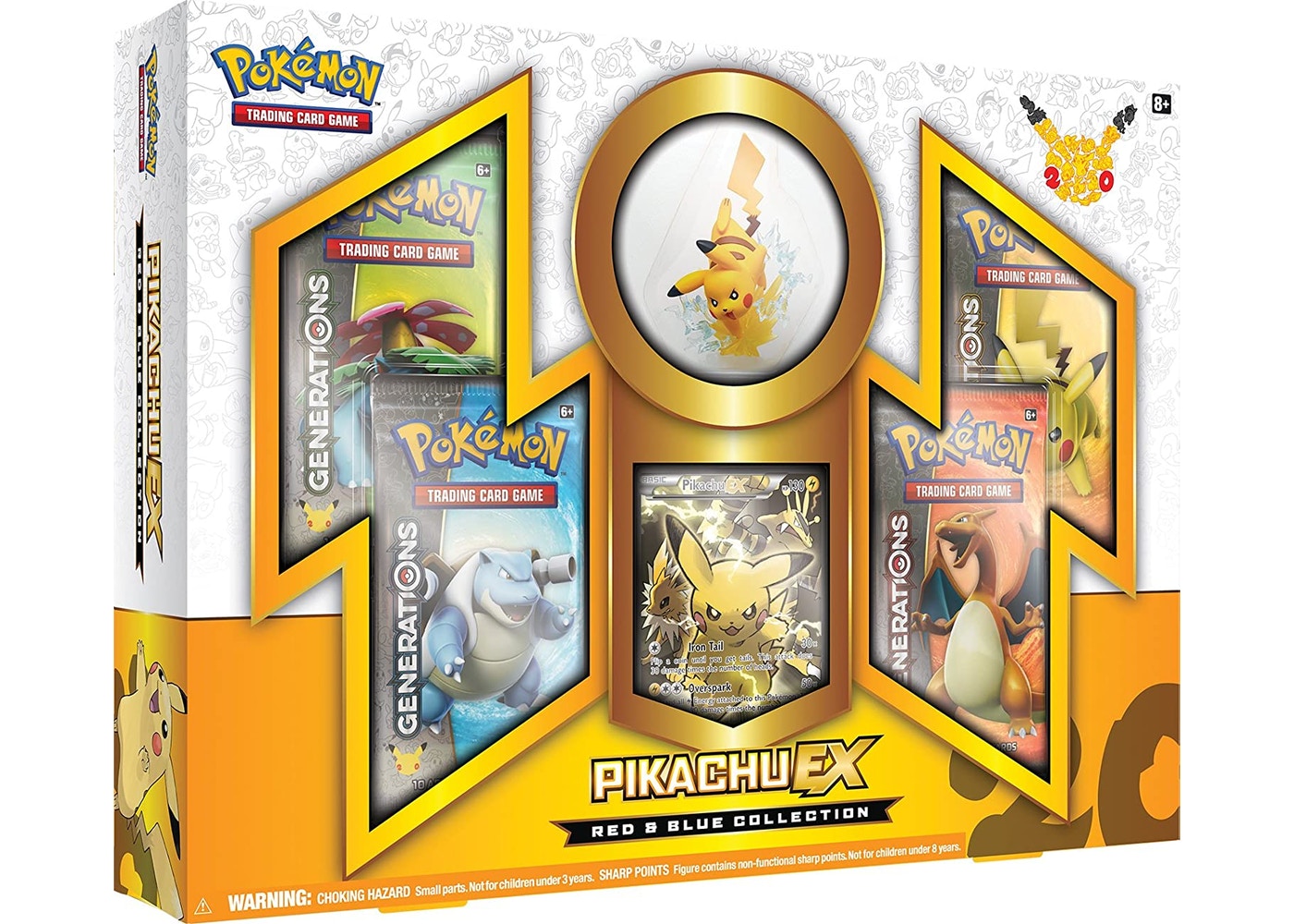 Generations - Red & Blue Collection Case (Pikachu EX) | GrognardGamesBatavia