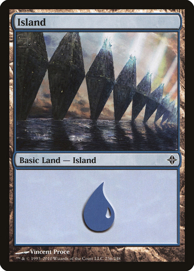 Island (236) [Rise of the Eldrazi] | GrognardGamesBatavia