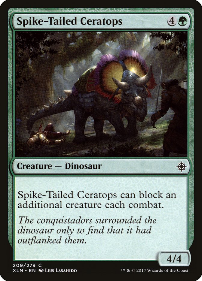 Spike-Tailed Ceratops [Ixalan] | GrognardGamesBatavia