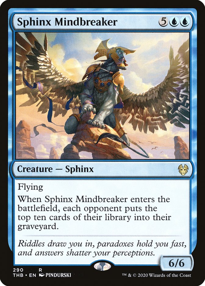 Sphinx Mindbreaker [Theros Beyond Death] | GrognardGamesBatavia