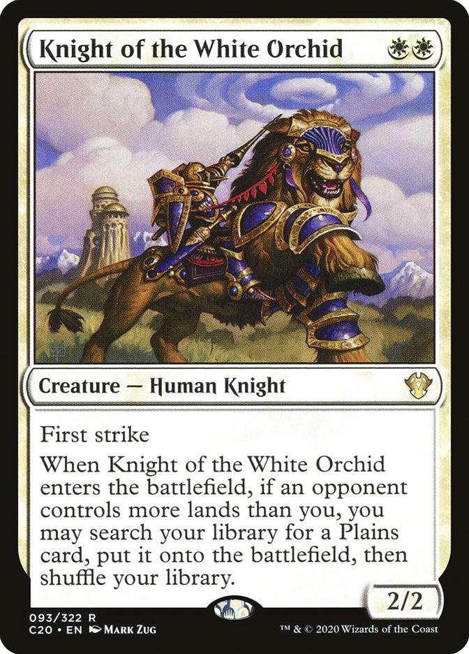 Knight of the White Orchid [Commander 2020] | GrognardGamesBatavia