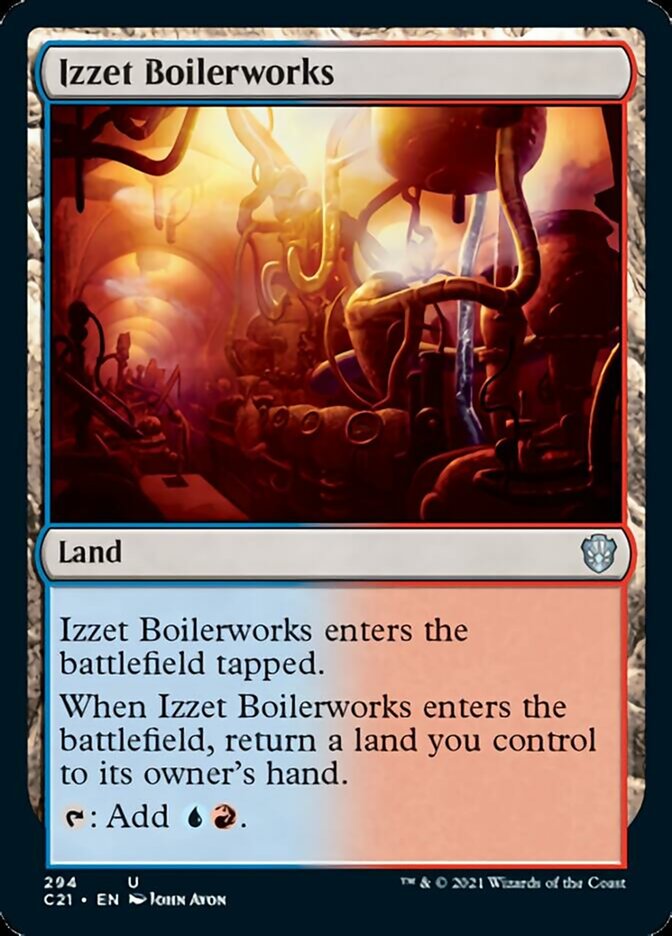 Izzet Boilerworks [Commander 2021] | GrognardGamesBatavia